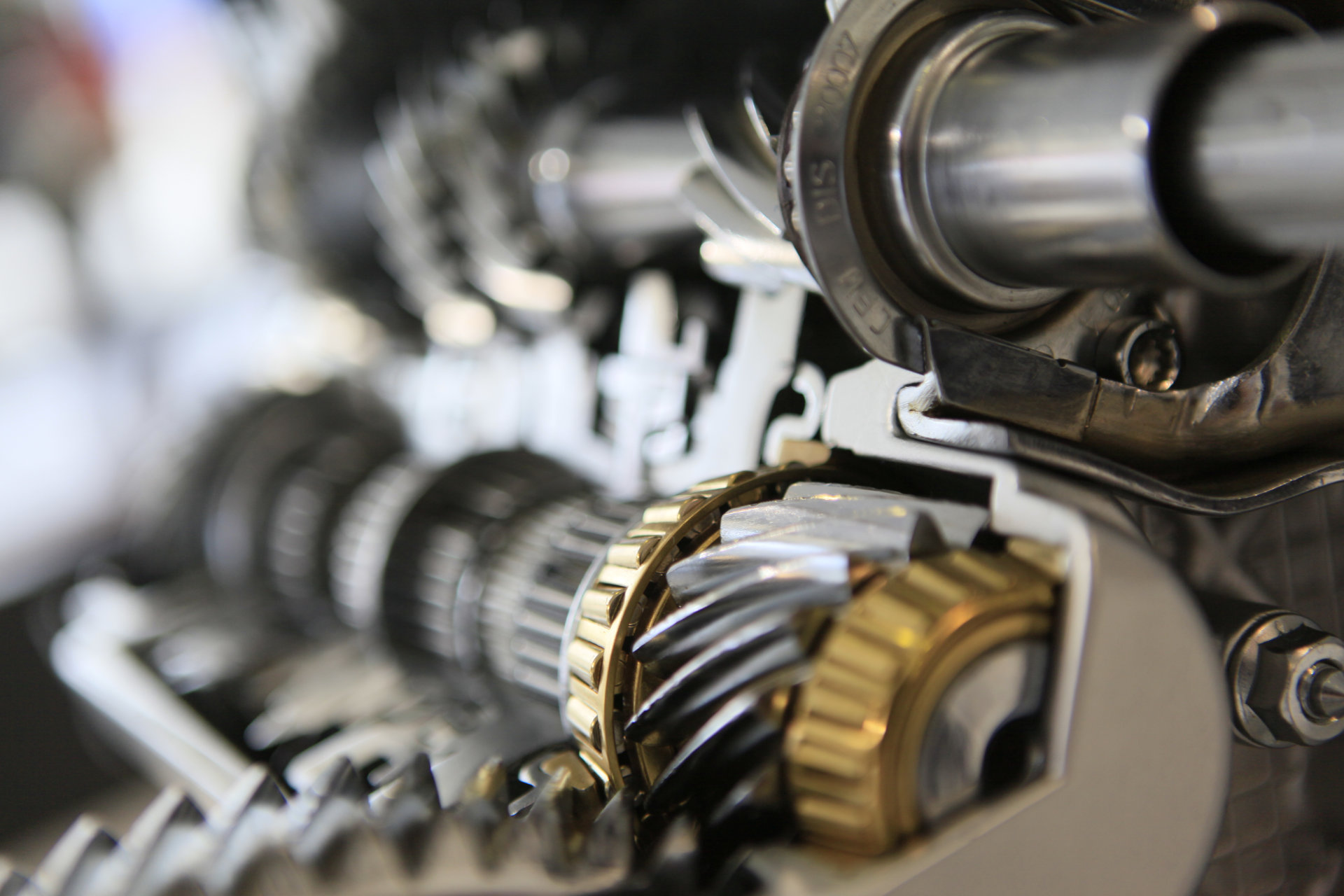 An image of gears closeup